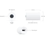 Ubiquiti UVC-AI-Theta-Lens-360, Telecamera di sorveglianza bianco