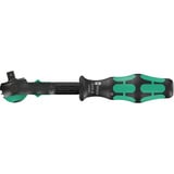 Wera Cricchetto Zyklop Speed 8000 A Black Edition, 1/4", Pistola Nero/Verde