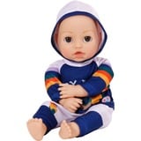 ZAPF Creation BABY born Jogging Suit Navy 43cm, Accessori della bambola BABY born Jogging Suit Navy 43cm, Set di vestiti per bambola, 3 anno/i