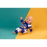 ZAPF Creation BABY born Jogging Suit Navy 43cm, Accessori della bambola BABY born Jogging Suit Navy 43cm, Set di vestiti per bambola, 3 anno/i