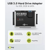 goobay Adattatore disco rigido USB 3.2 Gen 1 per IDE e SATA 