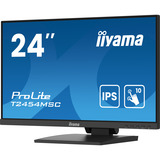 iiyama T2454MSC-B2AG, Monitor LED Nero (opaco)