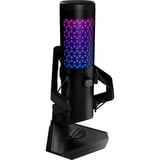ASUS ROG Carnyx BLK Nero Microfono da tavolo Nero, Microfono da tavolo, -37 dB, 20 - 20000 Hz, 24 bit, 192 kHz, 120 dB