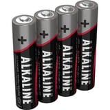 Ansmann Batterie alcaline non ricaricabili, Batteria Batteria monouso, Alcalino, 1,5 V, 4 pz, Multicolore, 10,5 mm