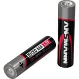 Ansmann Batterie alcaline non ricaricabili, Batteria Batteria monouso, Alcalino, 1,5 V, 4 pz, Multicolore, 10,5 mm
