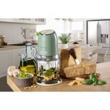 Ariete 438, Tritatutto Vintage, Chopper e Tritaghiaccio, 2 velocità, 4 lame in Acciaio Inox, Tazza graduata 600 ml, 400 W, Verde, Trituratore verde chiaro/crema, Tritatutto Vintage, Chopper e Tritaghiaccio, 2 velocità, 4 lame in Acciaio Inox, Tazza graduata 600 ml, 400 W, Verde, 0,6 L, Verde, Acciaio inox, Verde, Pulsanti, 400 W