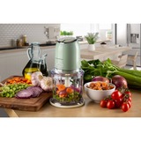 Ariete 438, Tritatutto Vintage, Chopper e Tritaghiaccio, 2 velocità, 4 lame in Acciaio Inox, Tazza graduata 600 ml, 400 W, Verde, Trituratore verde chiaro/crema, Tritatutto Vintage, Chopper e Tritaghiaccio, 2 velocità, 4 lame in Acciaio Inox, Tazza graduata 600 ml, 400 W, Verde, 0,6 L, Verde, Acciaio inox, Verde, Pulsanti, 400 W