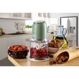 Ariete 438, Tritatutto Vintage, Chopper e Tritaghiaccio, 2 velocità, 4 lame in Acciaio Inox, Tazza graduata 600 ml, 400 W, Verde, Trituratore verde chiaro/crema, Tritatutto Vintage, Chopper e Tritaghiaccio, 2 velocità, 4 lame in Acciaio Inox, Tazza graduata 600 ml, 400 W, Verde, 0,6 L, Verde, Acciaio inox, Verde, Pulsanti, 400 W