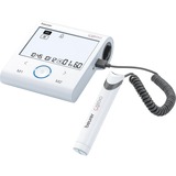 Beurer BM 96 Cardio con funzione ECG, Misuratore di pressione bianco/grigio