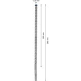 Bosch 2 608 900 112 punta per trapano Hammer drill bit 1 pz Martello perforatore, Hammer drill bit, 1,2 cm, 365 mm, Cemento, Pietra, 30 cm