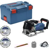 Bosch Fresatrice per scanalature a batteria GNF 18V-40 Professional solo, 18Volt, Strumento blu/Nero