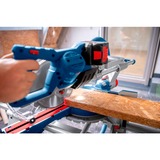 Bosch GCM 18V-254 D PROFESSIONAL 4500 Giri/min, Sega mitra/Troncatrice blu, Doppio smusso, 4500 Giri/min, 48°, 48°, 47°, 47°