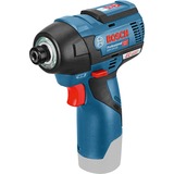 Bosch GDR 12V-110 Professional 2600 Giri/min Nero, Blu, Rosso, Avvitatore blu/Nero, Cacciavite a percussione, Impugnatura a pistola, 1/4", Nero, Blu, Rosso, Senza spazzola, 2600 Giri/min