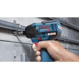 Bosch GDR 12V-110 Professional 2600 Giri/min Nero, Blu, Rosso, Avvitatore blu/Nero, Cacciavite a percussione, Impugnatura a pistola, 1/4", Nero, Blu, Rosso, Senza spazzola, 2600 Giri/min