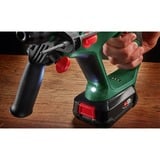 Bosch Martello perforatore a batteria UniversalHammer 18V, Trapano a percussione verde/Nero