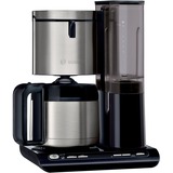 Bosch TKA8A683 macchina per caffè Automatica/Manuale Macchina da caffè con filtro 1,1 L nero lucido/in acciaio inox, Macchina da caffè con filtro, 1,1 L, Caffè macinato, 1100 W, Nero, Acciaio inossidabile