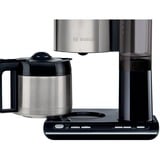 Bosch TKA8A683 macchina per caffè Automatica/Manuale Macchina da caffè con filtro 1,1 L nero lucido/in acciaio inox, Macchina da caffè con filtro, 1,1 L, Caffè macinato, 1100 W, Nero, Acciaio inossidabile