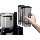 Bosch TKA8A683 macchina per caffè Automatica/Manuale Macchina da caffè con filtro 1,1 L nero lucido/in acciaio inox, Macchina da caffè con filtro, 1,1 L, Caffè macinato, 1100 W, Nero, Acciaio inossidabile