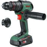 Bosch Trapano avvitatore a percussione a batteria AdvancedImpact 18V-80 QuickSnap verde