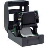 Brother TD-4520TN stampante per etichette (CD) Termica diretta/Trasferimento termico 300 x 300 DPI 127 mm/s Cablato Collegamento ethernet LAN grigio, Termica diretta/Trasferimento termico, 300 x 300 DPI, 127 mm/s, Cablato, Nero