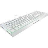 CHERRY G80-3890LJADE-0, Tastiera da gioco bianco/Argento