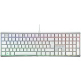 CHERRY G80-3890LJADE-0, Tastiera da gioco bianco/Argento