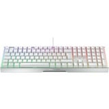 CHERRY XTRFY MX 3.1, Tastiera da gioco bianco/Argento