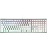 CHERRY XTRFY MX 3.1, Tastiera da gioco bianco/Argento
