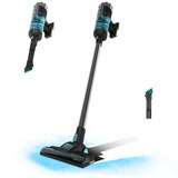Cecotec Conga 700 PowerHead, Aspirapolvere verticale Nero/Verde