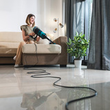 Cecotec Conga 700 PowerHead, Aspirapolvere verticale Nero/Verde