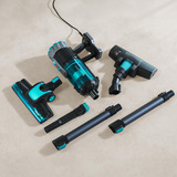 Cecotec Conga 700 PowerHead, Aspirapolvere verticale Nero/Verde