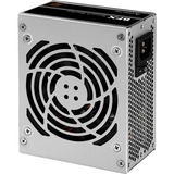 Chieftec Smart 350W alimentatore per computer 20+4 pin ATX ATX Nero, Argento grigio, 350 W, 100 - 240 V, 47 - 63 Hz, 5 A, Attivo, 110 W