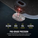 Corsair M75 Ricondizionato, Mouse da gioco Nero