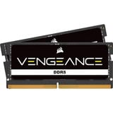 Corsair Vengeance CMSX16GX5M2A4800C40 memoria 16 GB 2 x 8 GB DDR5 4800 MHz Data Integrity Check (verifica integrità dati) 16 GB, 2 x 8 GB, DDR5, 4800 MHz, 262-pin SO-DIMM