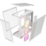 Corsair iCUE LINK 3500X RGB, Chassis Tower bianco