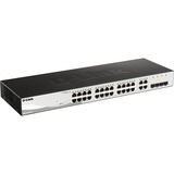 D-Link DGS-1210-24P/E argento/Nero