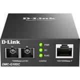 D-Link Gigabit Ethernet DMC-G10SC/E, Convertitore Nero