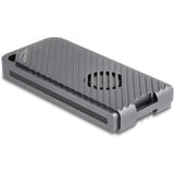 DeLOCK Custodia per unità M.2 NVMe USB 40 Gbps stile gaming, Disk enclosure grigio