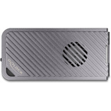 DeLOCK Custodia per unità M.2 NVMe USB 40 Gbps stile gaming, Disk enclosure grigio