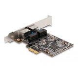 DeLOCK PCIE x1 su 2x RJ45 Gbit, Scheda di rete 