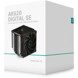 DeepCool AK620 DIGITAL SE, raffreddamento CPU  Nero