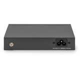 Digitus 4+1 porte Gigabit PoE, Interruttore Nero