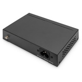 Digitus 4+1 porte Gigabit PoE, Interruttore Nero