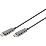 Digitus Cavo in fibra ottica ibrido HDMI AOC, UHD 4K Nero
