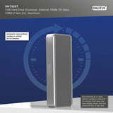 Digitus DA-71157, Disk enclosure alluminio