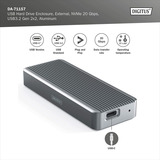 Digitus DA-71157, Disk enclosure alluminio