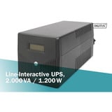 Digitus UPS line-interactive 2000 VA / 1200 watt Nero