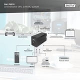 Digitus UPS line-interactive 2000 VA / 1200 watt Nero