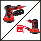 EINHELL TC-RS 425 E, Levigatrice orbitale casuale rosso/Nero