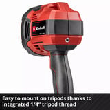 EINHELL TE-CL 18/2500 Li - Solo, Luce LED 